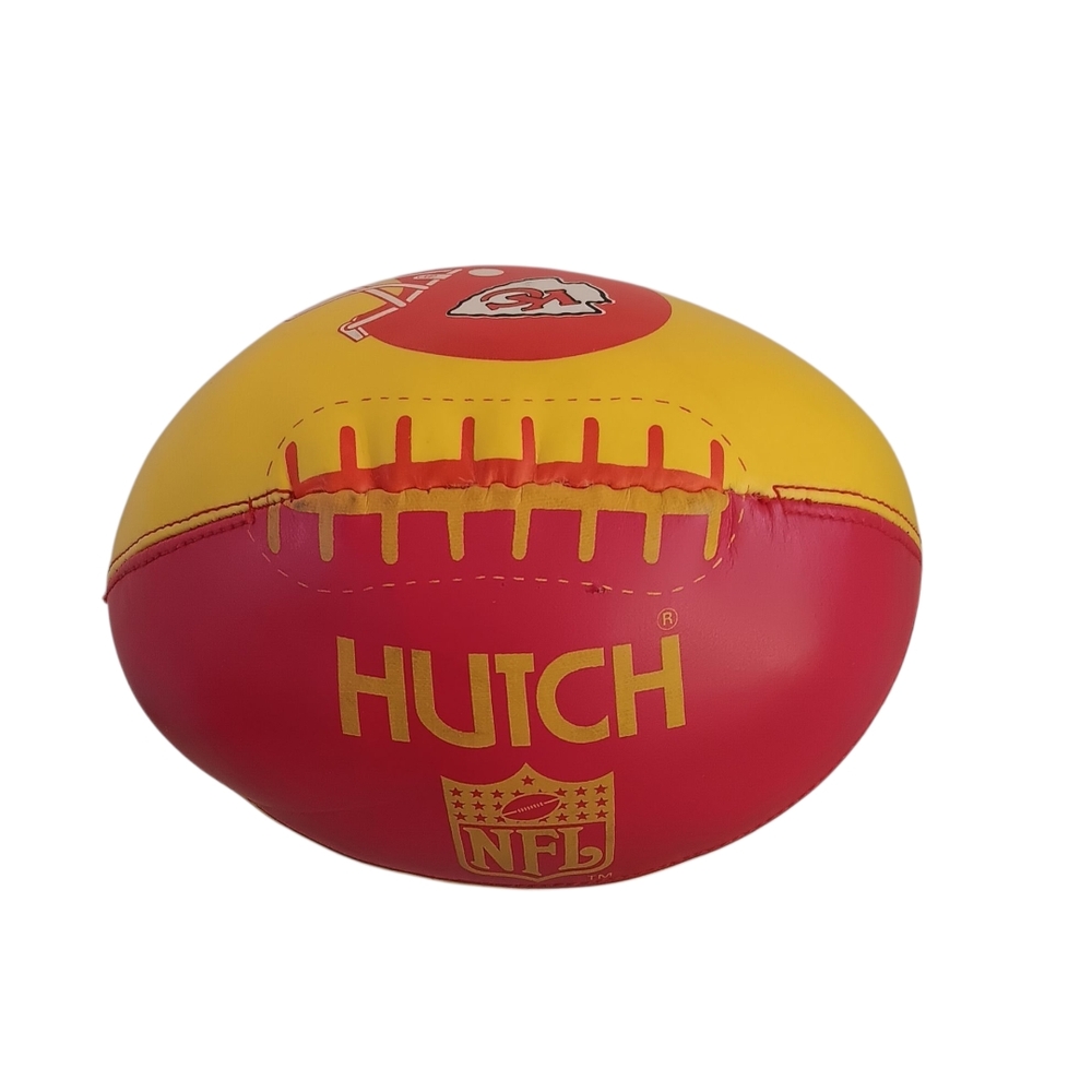 Kansas City Chiefs Mini Plush Hutch Football - Picture 3 of 3